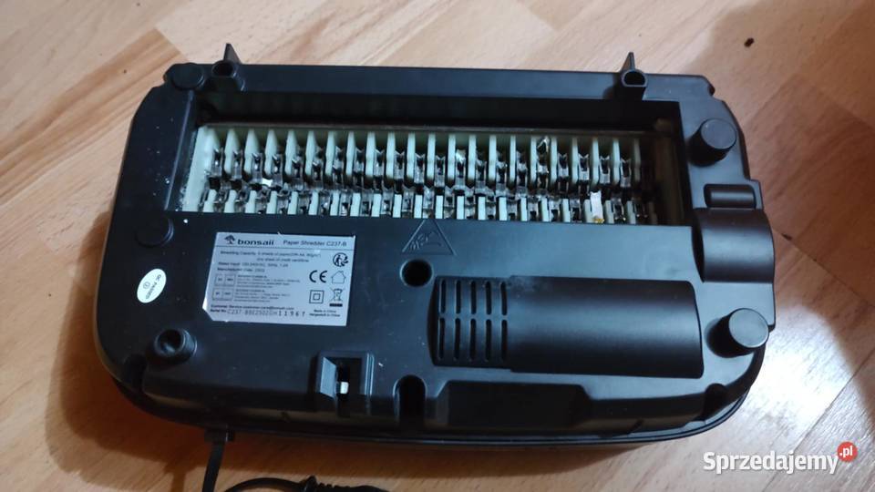 Niszczarka biurowa Bonsaii C237B 6 arkuszy wielkopolskie