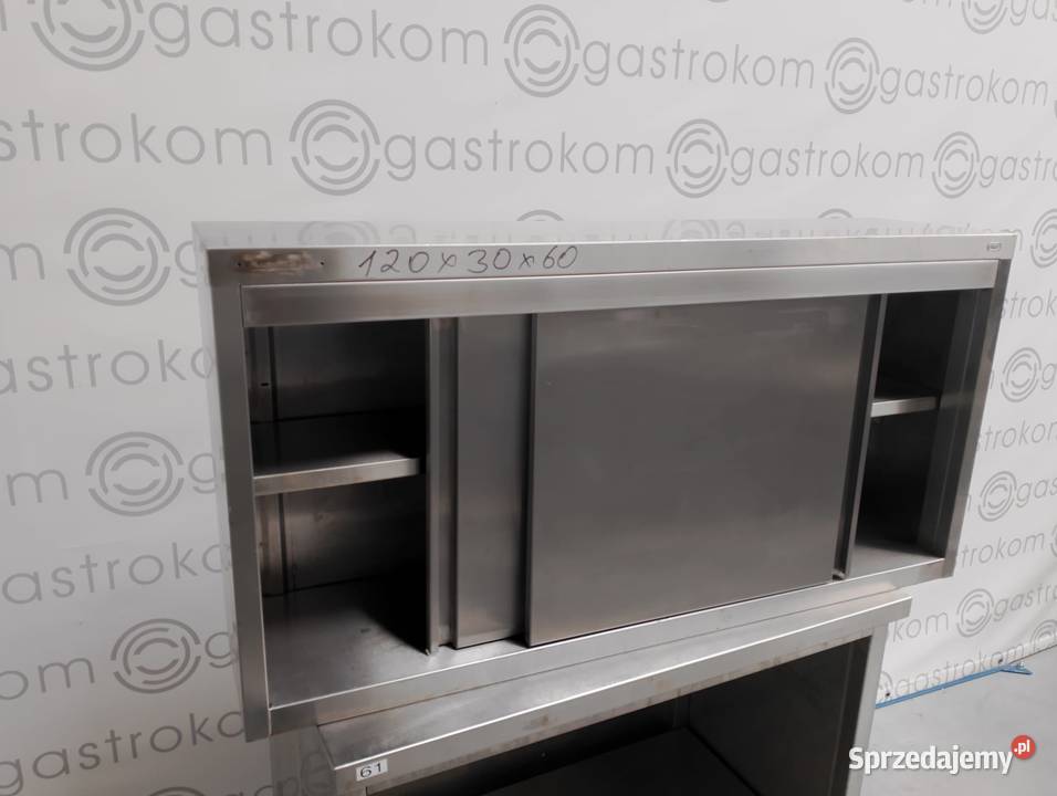 Szafka wisząca drzwi suwane 1200x300x600 Gastronomia Wrocław sprzedam