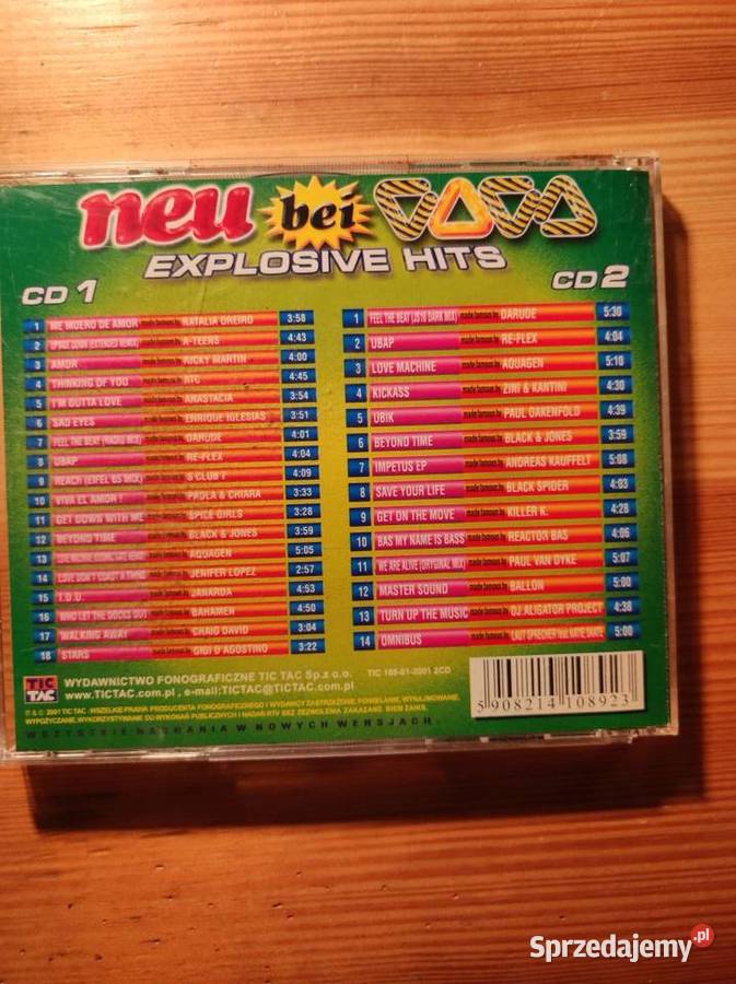 top 2001 neu bei viva 2 cd kolekcjonerska płyta 2 płyty świętokrzyskie Kielce