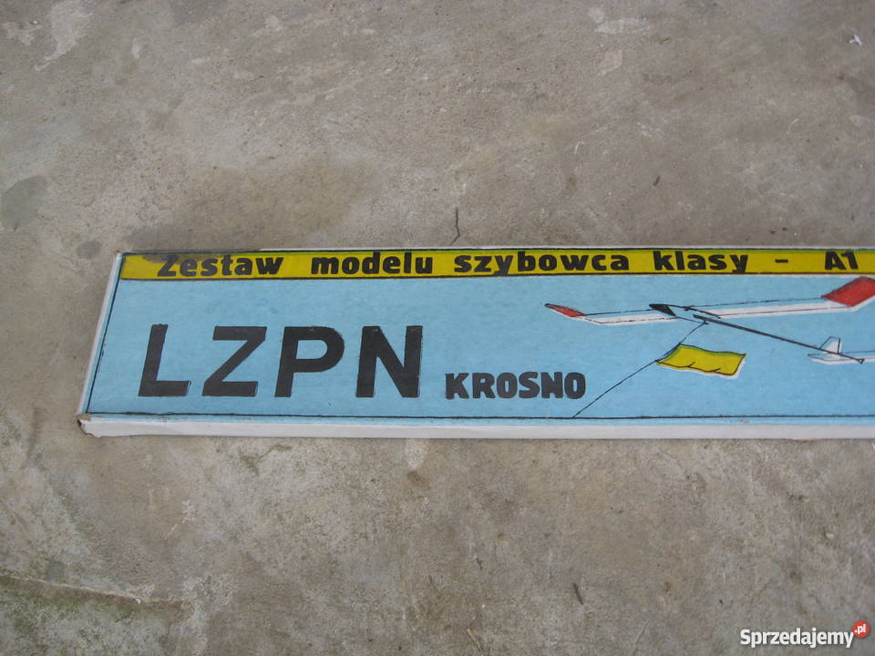 Unikat Model szybowca z Prlu LZPN Krosno ZEFIR Grodziczno sprzedam