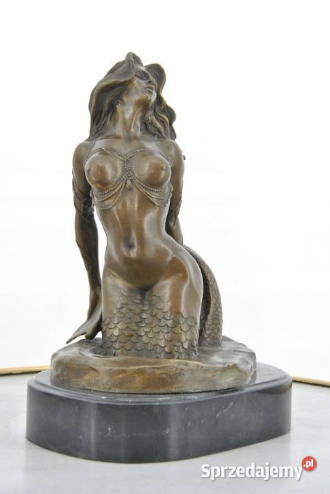 Popiersie Syreny Syrena Akt Kobieta Figura Kraków