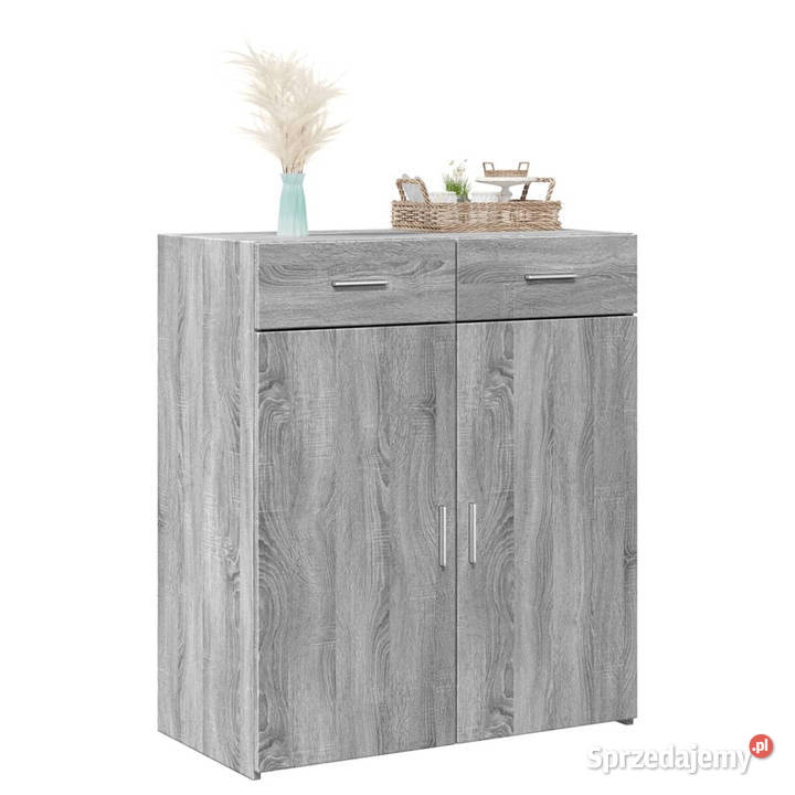 Szafka szary dąb sonoma 80x425x93 materiał Warszawa