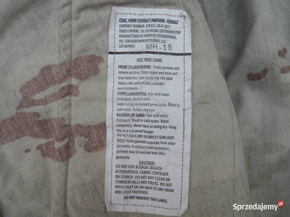 Bluza ACU multicam OCP 33 short Wrocław sprzedam