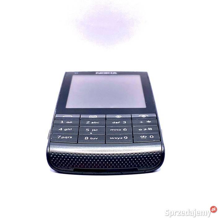 Telefonsmartfon Nokia X302 ciemnoszary ładowarka