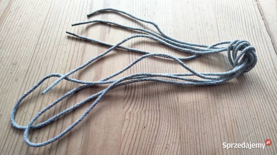 Sznurowadła okrągłe cienkie długość 90 kolor inna Ostrów Wielkopolski