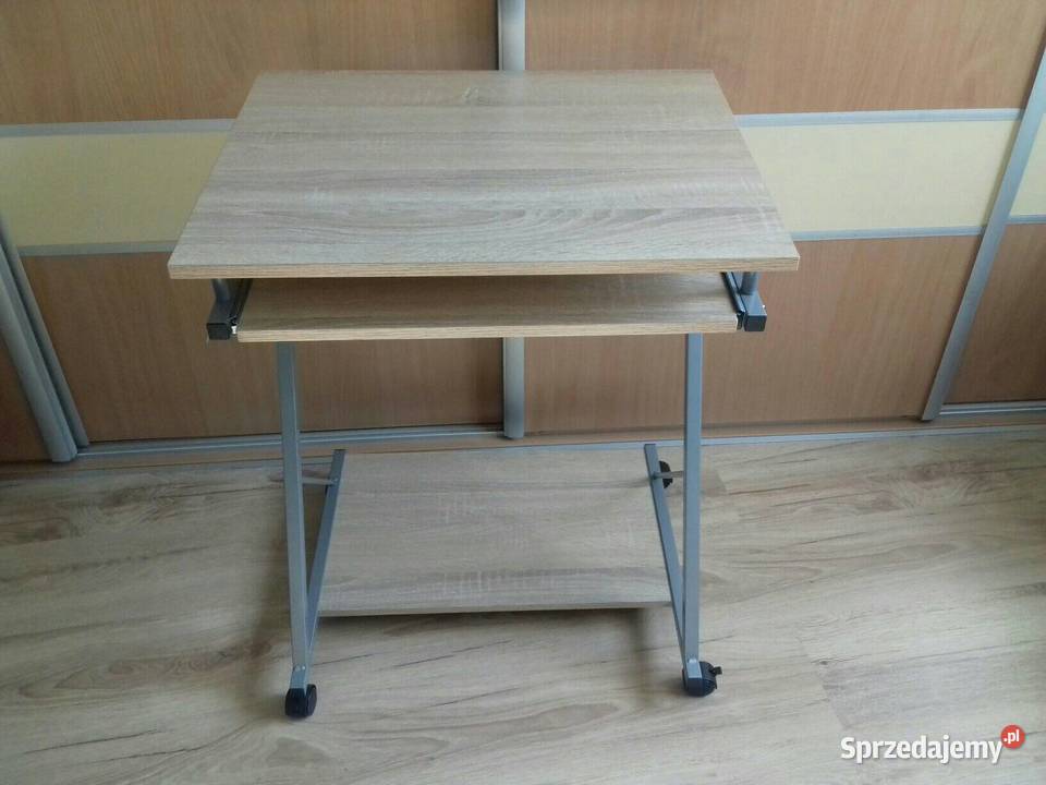 Biórko na kółkach 60 używane w stanie z wysuwaną 48cm Bydgoszcz