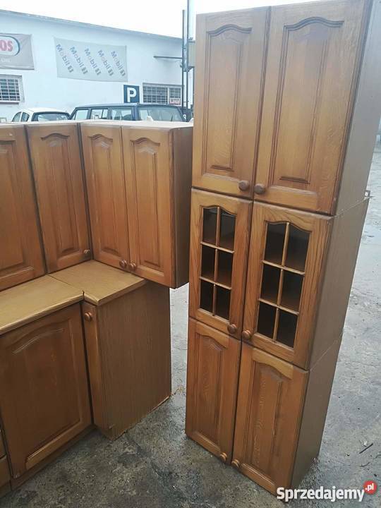 Szafki kuchenne 22m drewniane fronty możliwy