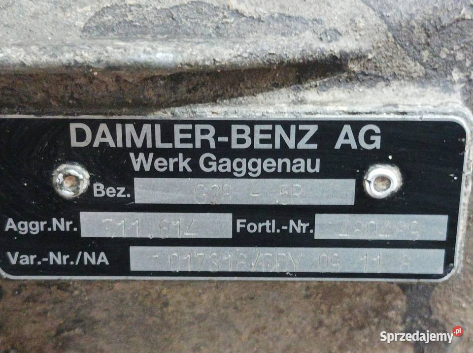 SKRZYNIA BIEGÓW G285R 25 TDI VW Volkswagen LT II świętokrzyskie