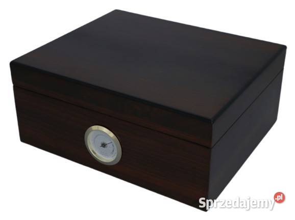 Ciemny Humidor z Drewna Cedrowego Profesjonalne Ostrowy nad Okszą