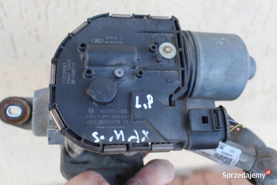MECHANIZM SILNICZEK WYCIERACZKI LEWY FORD S MK1