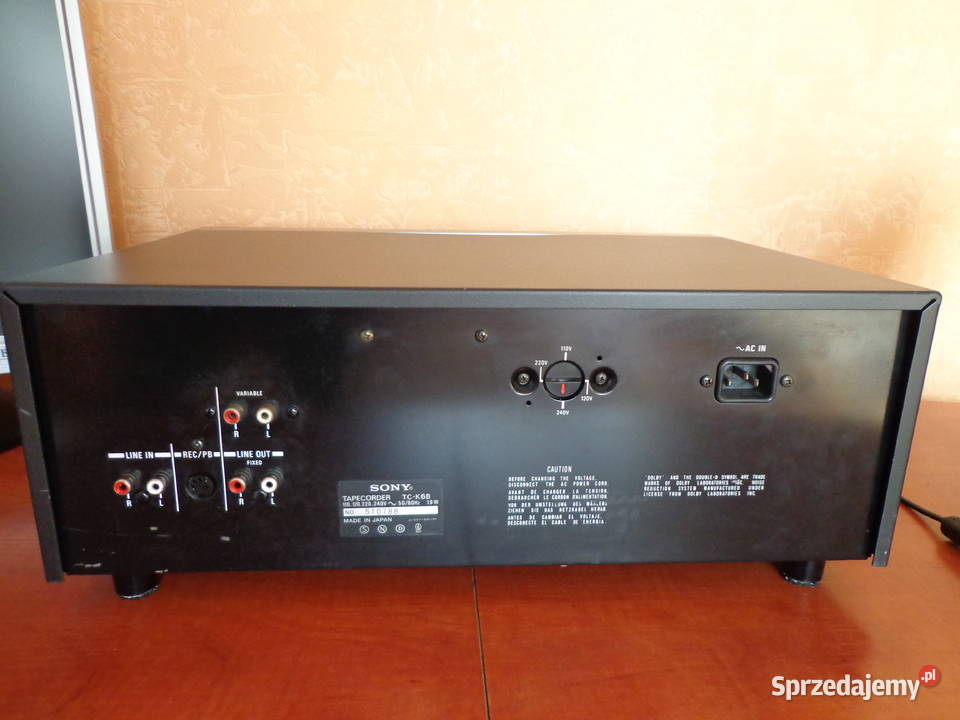 DECK MAGNETOFON SONY TCK6B Kraków