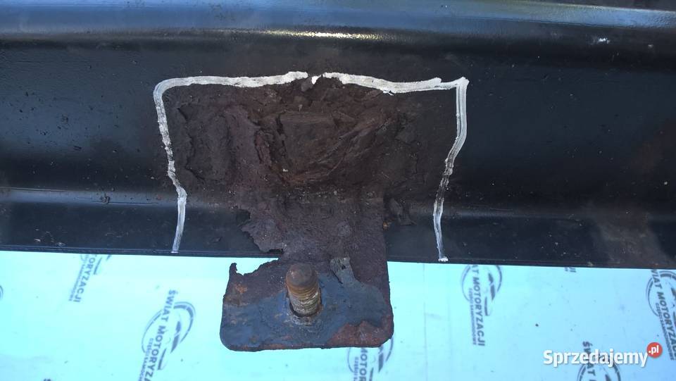 SKODA SUPERB II 10r belka zderzaka przód świętokrzyskie Kielce