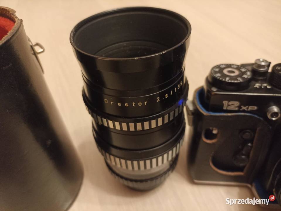 Aparat fotograficzny Zenith 12 XP obiektyw Meyer Klukowa Huta
