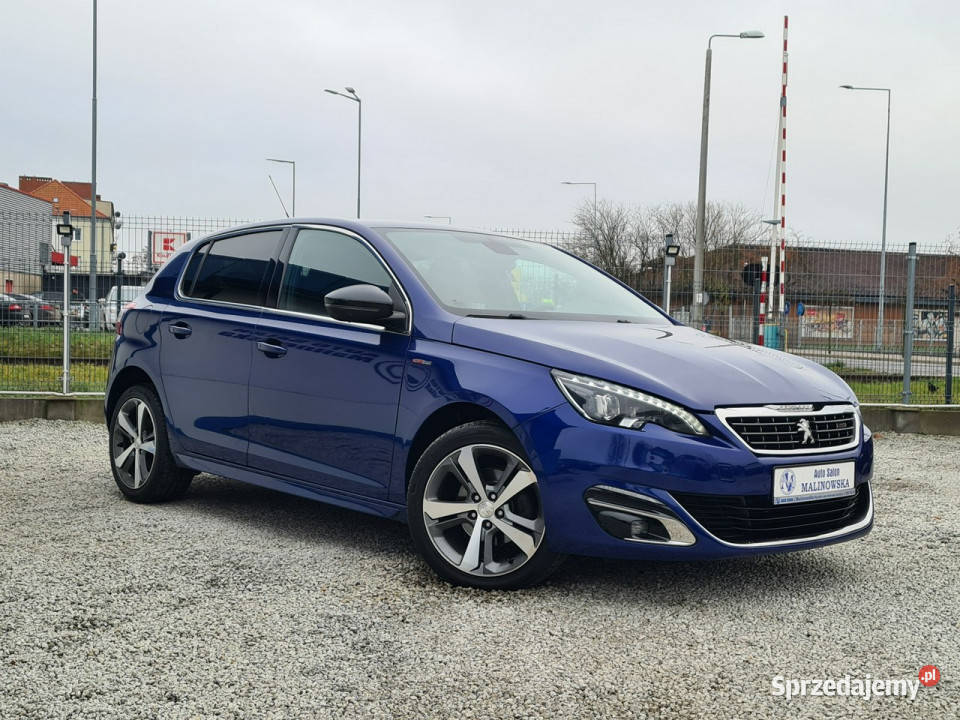 Peugeot 308 GTLine Navi 2xPDC Półskóry Full Led gniazdo USB Wągrowiec
