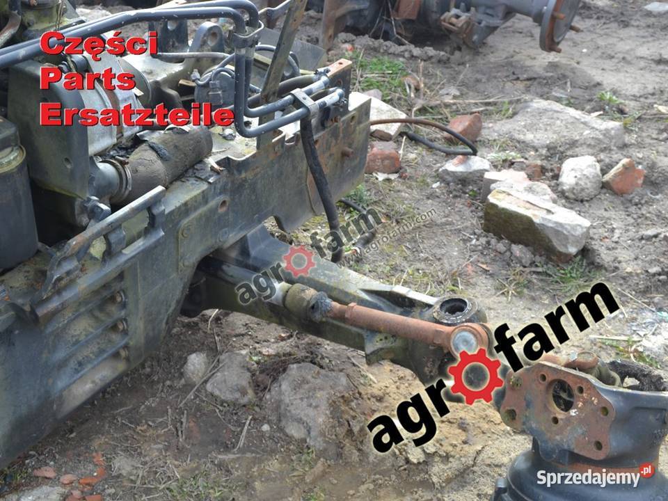 Case 5140 części silnik skrzynia biegów oś Byków sprzedam