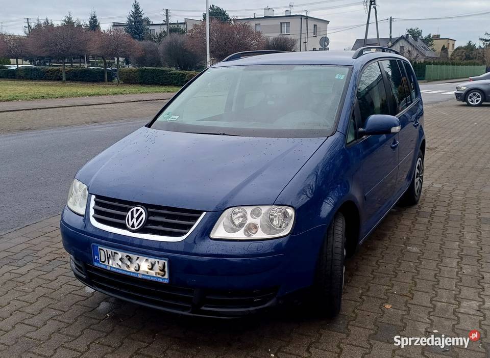 VW TOURAN TDI CLINATRPODGRZEW FOTELE ELEKTR 7 Wrocław sprzedam