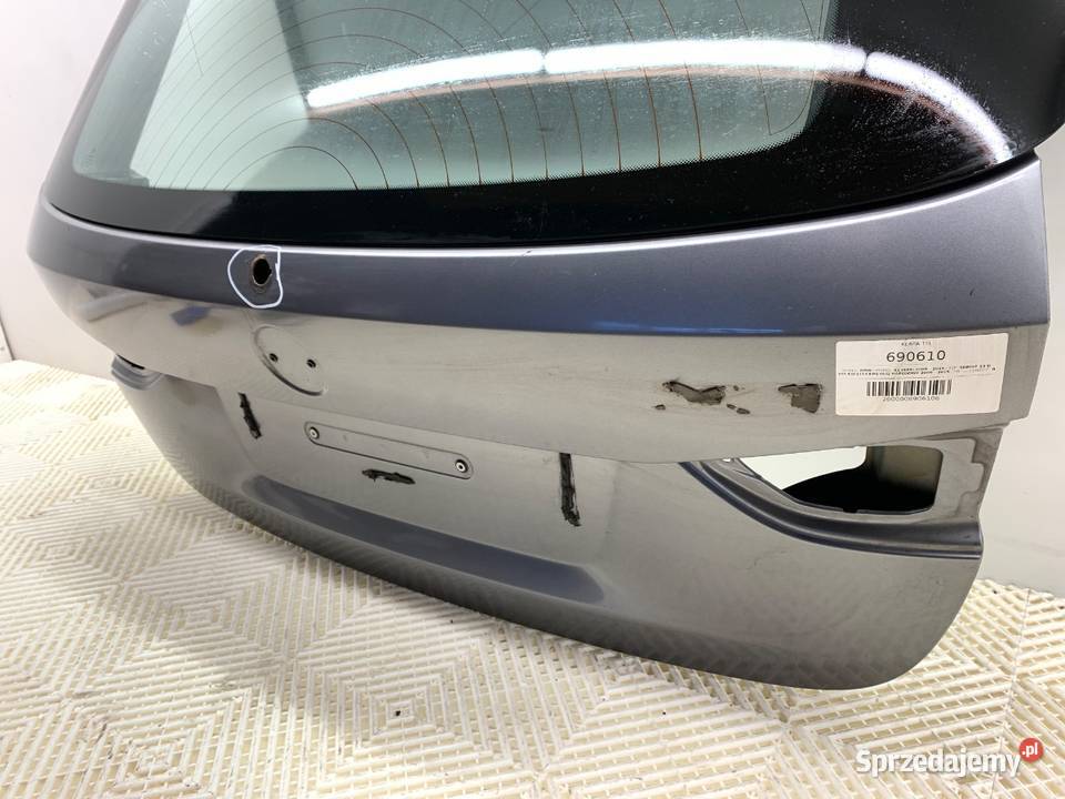KLAPA TYŁ BMW E84 SUV 0915 A52 TYLNA BAGAŻNIKA