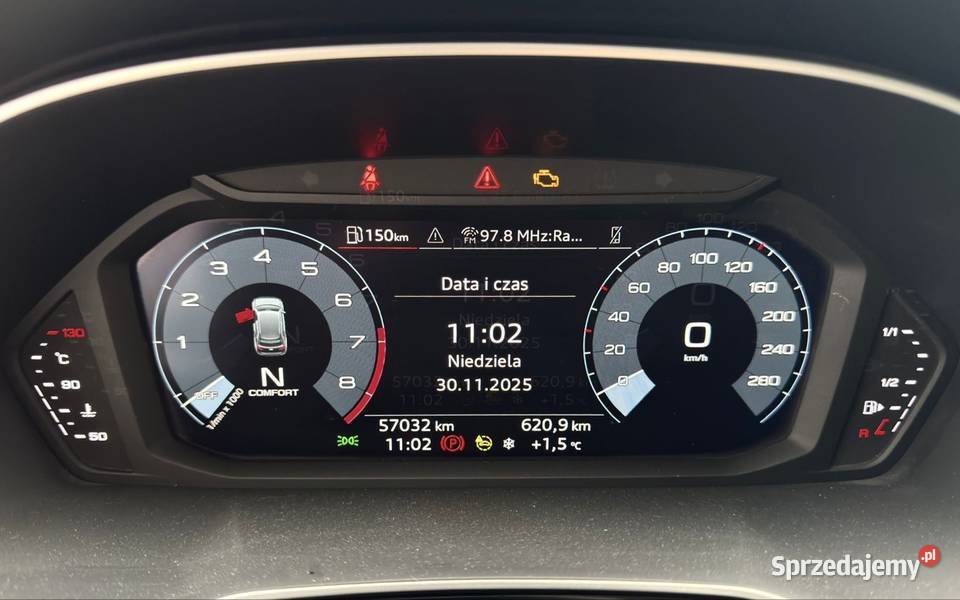 Audi Q3 2022 20tfsi Quattro SLINE Black Optic Q3 Dąbrowa Tarnowska