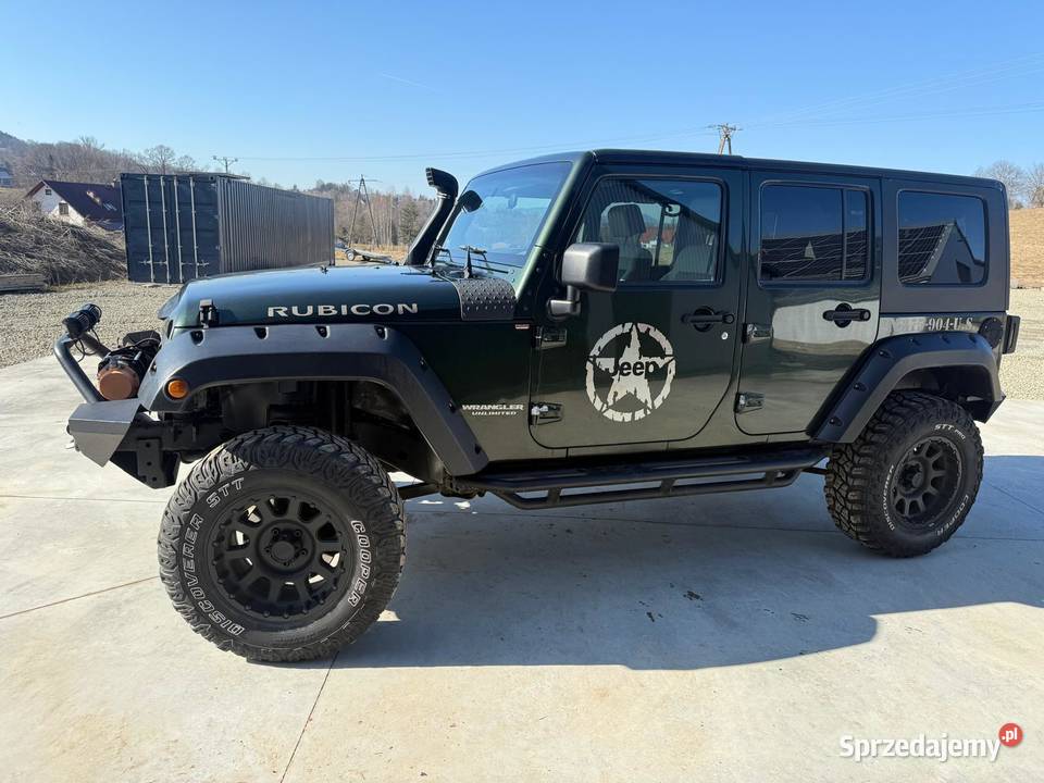 Jeep Wrangler Rubicon Unlimited 28 CRD Automat małopolskie Limanowa