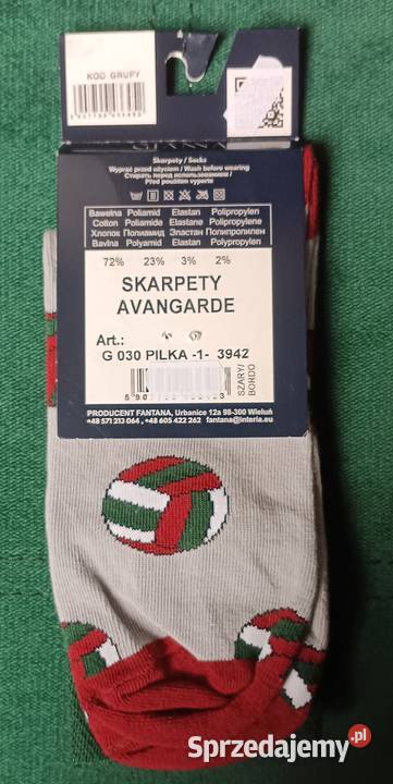 Skarpety Avangarde Gianna Piłka siatkowa małopolskie
