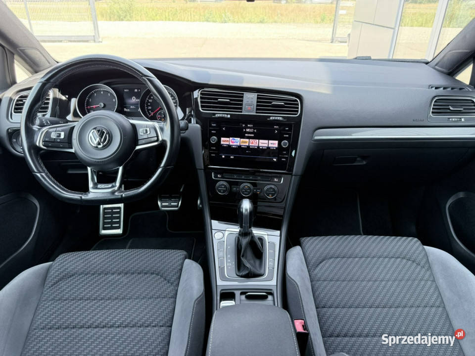 Volkswagen Golf 15 TSI ACT DSG RLine 2018r ACC centralny zamek Wrocław