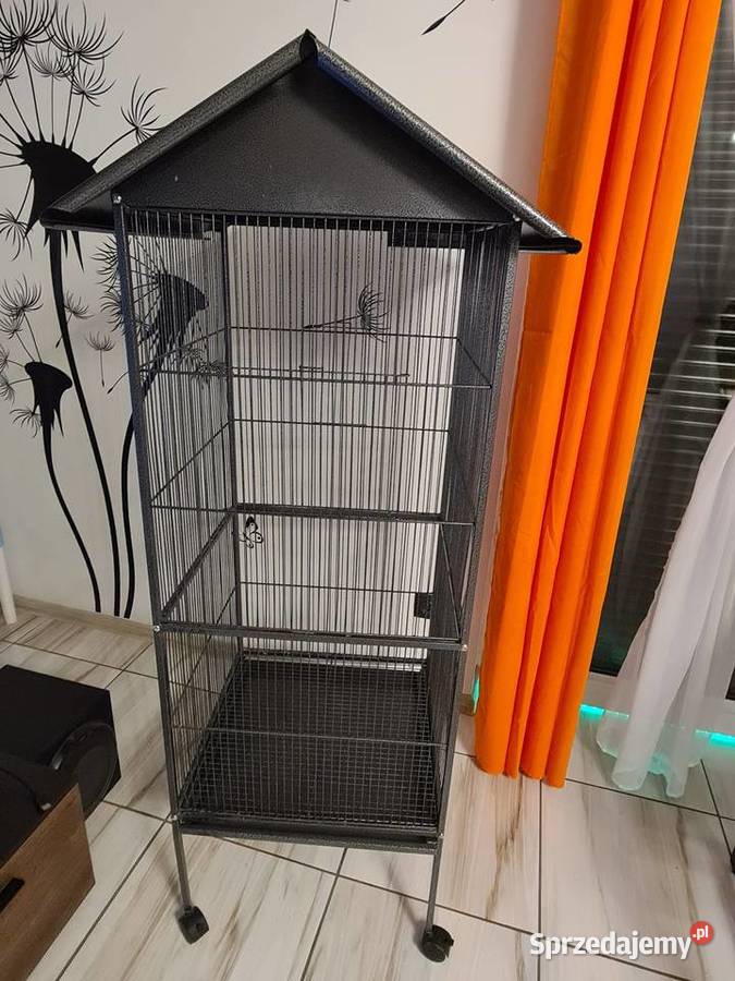 Klatka papug zachodniopomorskie Steklno