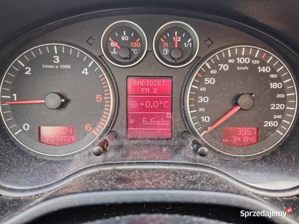 Audi A3 8P 19tdi 105 śląskie Jastrzębie-Zdrój sprzedam