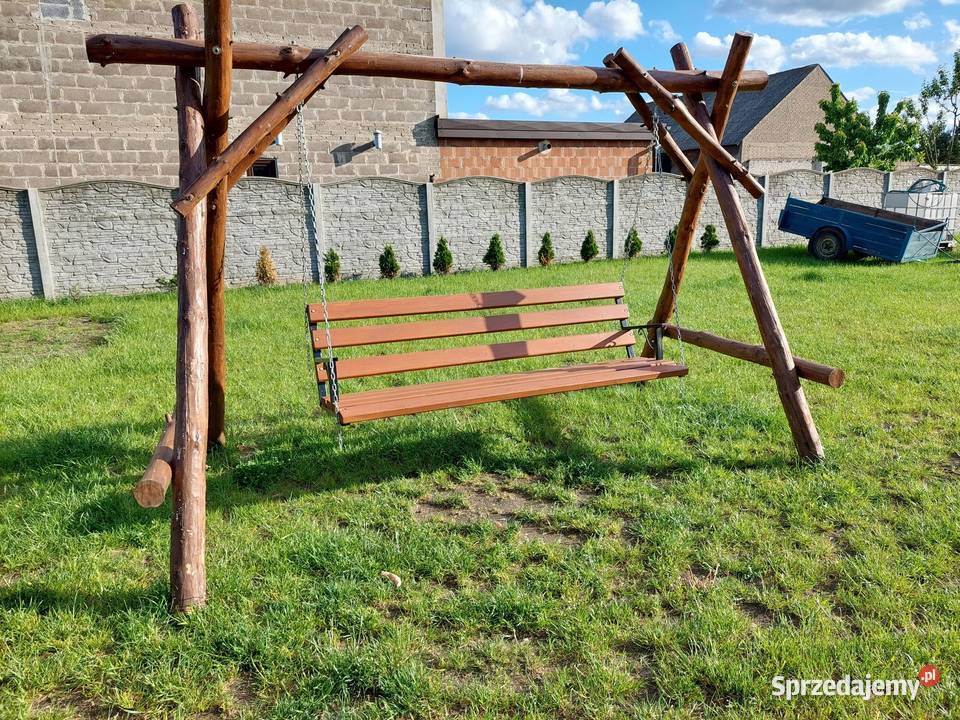 Huśtawka ogrodowa drewniana Częstochowa
