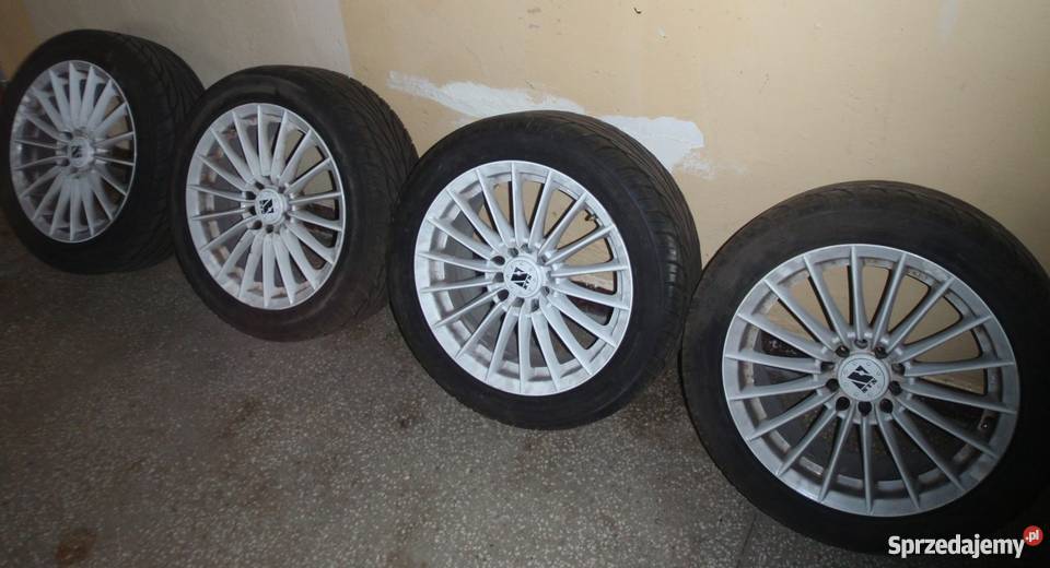 16 BIAŁE Felgi Aluminiowe z Oponami 5x100 5x110 Warszawa
