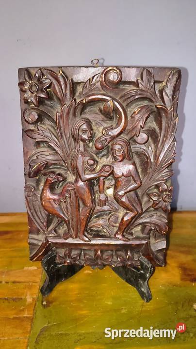Płaskorzeźba Adam i Ewa Chorzew