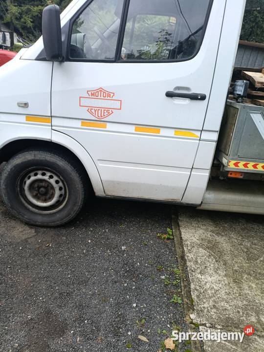Sprzedam lawetę Mercedes sprinter 311 1500kg Nowy Sącz