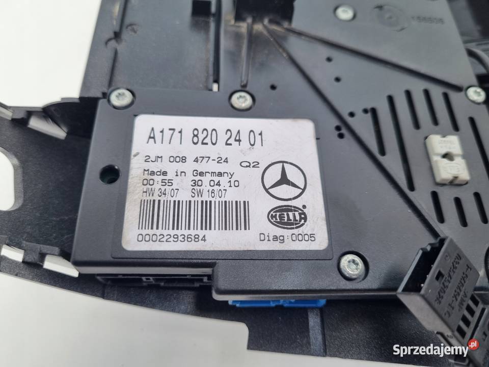 Mercedes SLK R171 LAMPKA OŚWIETLENIA KABINY Rudka