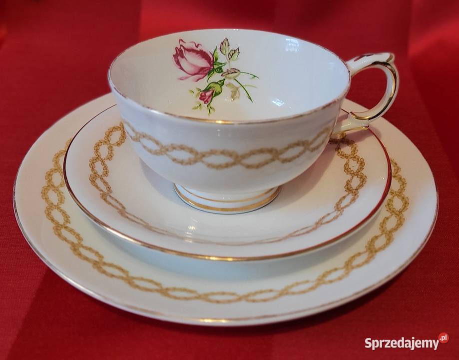 Śniadaniówka Windsor unikalna porcelana kostna śląskie