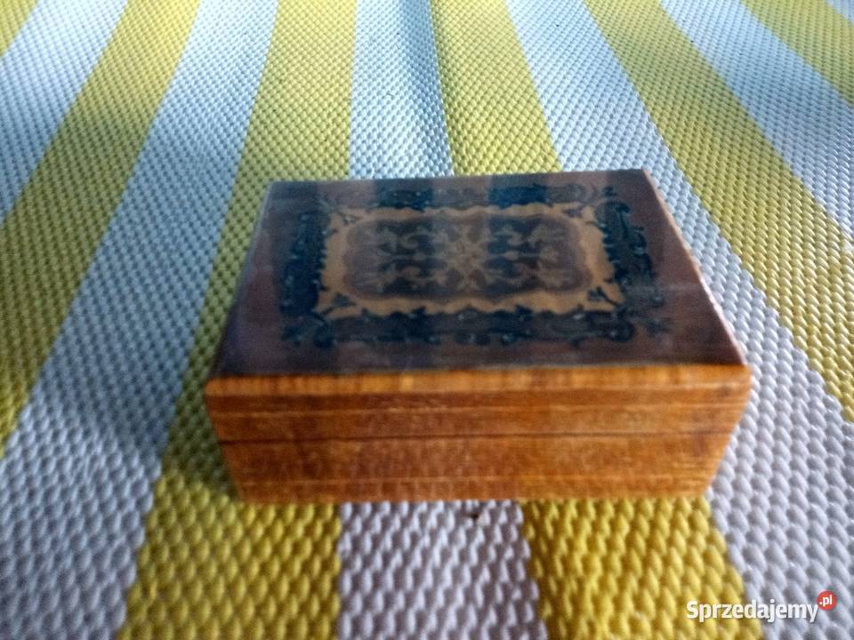 Szkatułkę sprzedam kujawsko-pomorskie Borówno sprzedam