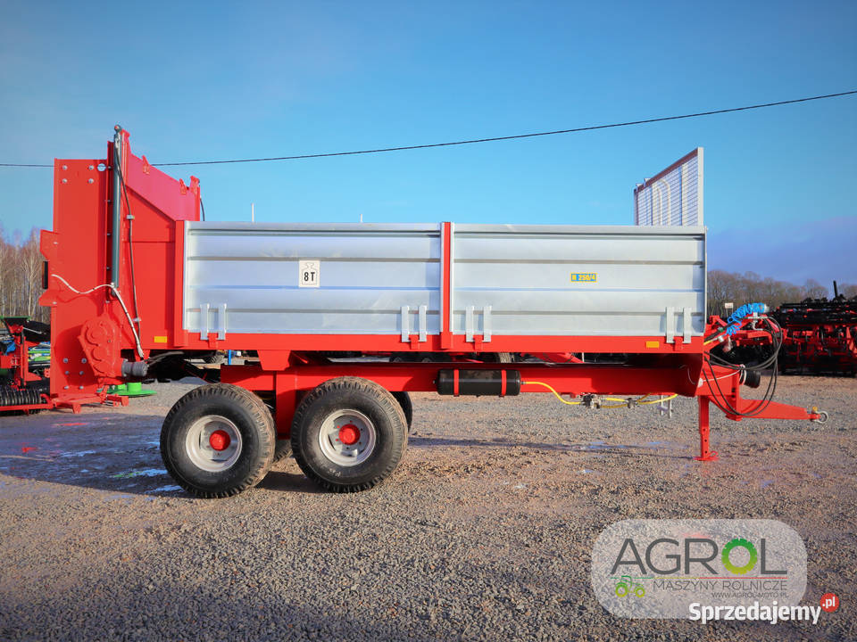 Rozrzutnik obornika 6 8 ton Roltrans wałki Płock
