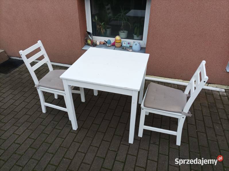 Sprzedam STOLIK 2 KRZESLA ten zestaw 240zl Białystok