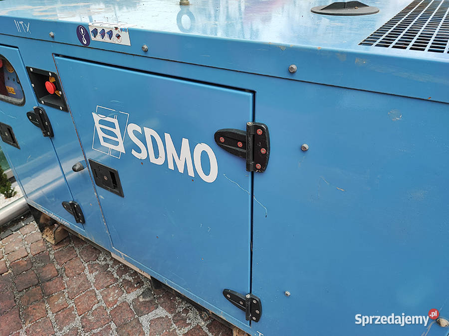 agregat prądotwórczy SDMO T9 86 kVA 8 kW 2014 Rok produkcji 2014