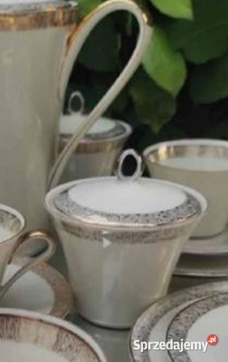 Zeh Scherzer Bavaria Antyczna cukiernica Art Pabianice