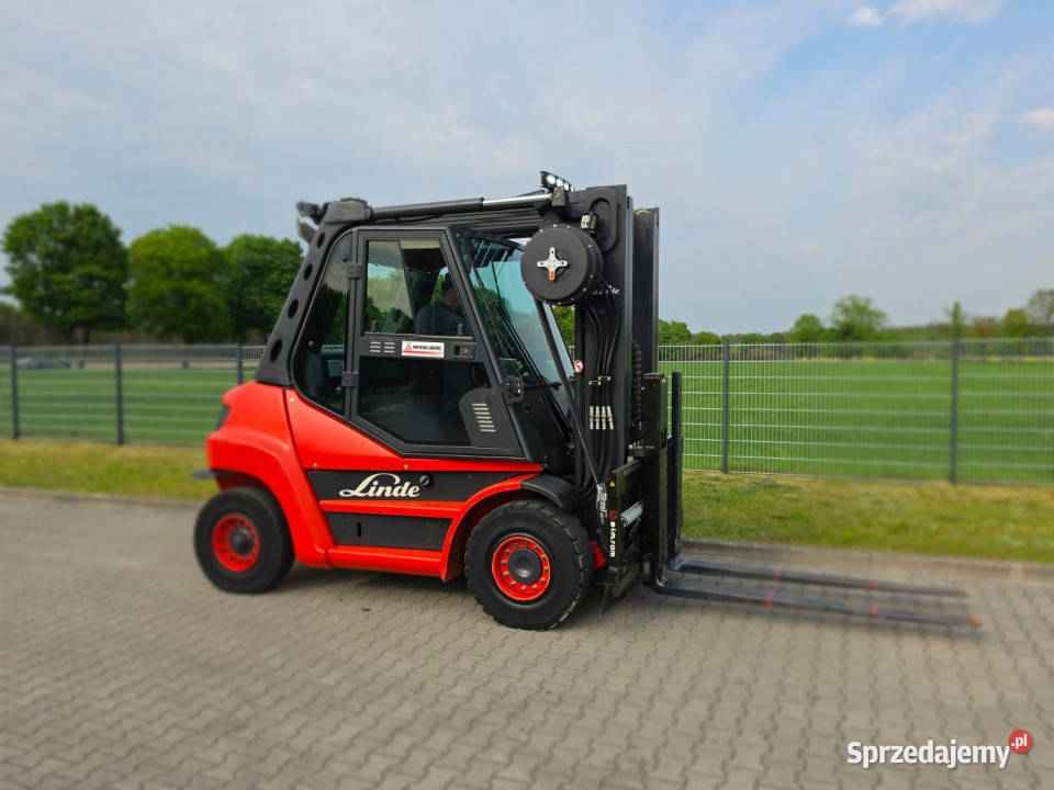 Wózek widłowy LINDE H60D02 2015 r udźwig 6 ton wielkopolskie Żabikowo