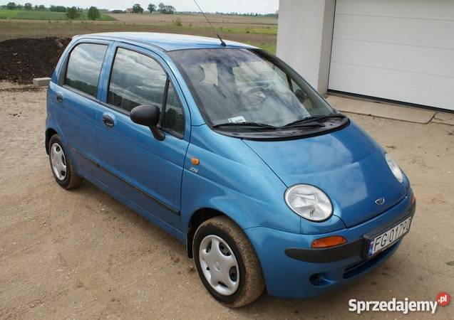 Daewoo Matiz 2000r elszybycentr zamek alarm autoalarm Gniezno sprzedam
