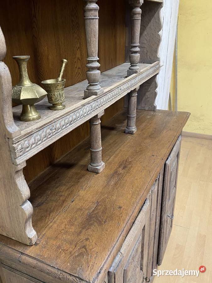 Wiejski bufet bretoński z XIX w Francja Antyk Poznań