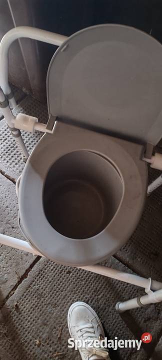Przenośne krzesło wc Sprzęt rehabilitacyjny i ortopedyczny Dąbrowa Górnicza sprzedam