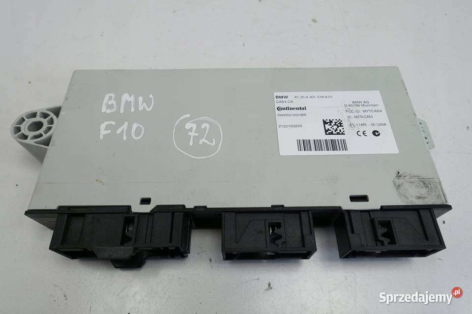 BMW F10 535 30 i MODUŁ STEROWNIK CAS 9301518 Rudka