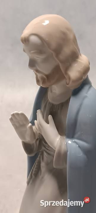 LIPPELSDORF Porcelanowa Figura Jezusa Jezus Dobrzany