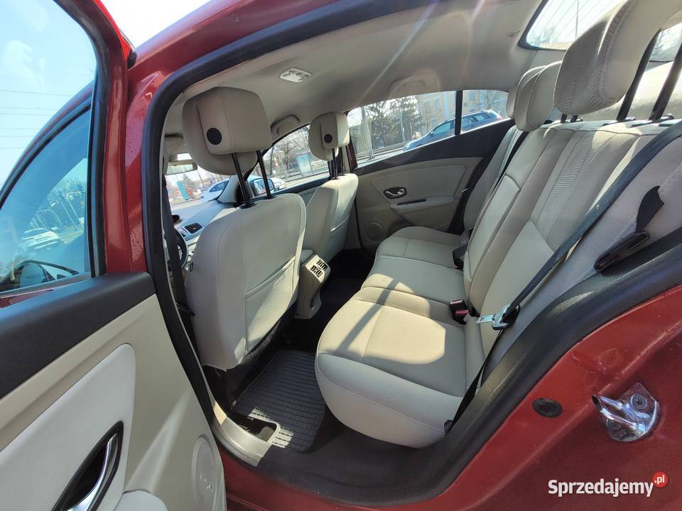 Zadbane Renault Fluence BenzynaLPG 2011 Fluence Fluence lubelskie