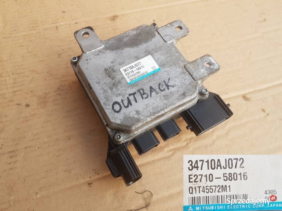 Subaru Outback IV BR moduł komputer sterownik osobowe dolnośląskie Legnica sprzedam