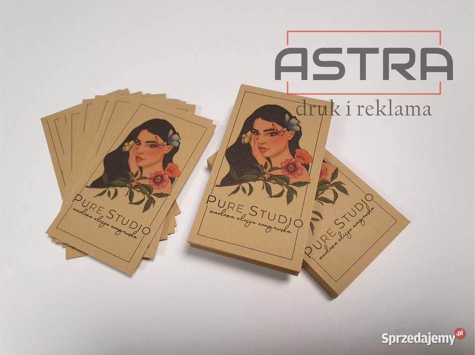 Wizytówki firmowe 24h druk tego samego dnia sprzedam