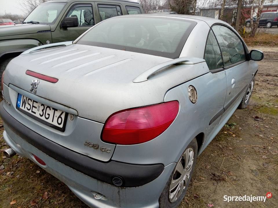 SPRZEDAM PEUGEOT 206 CC CUPE CABRIO sprzedam