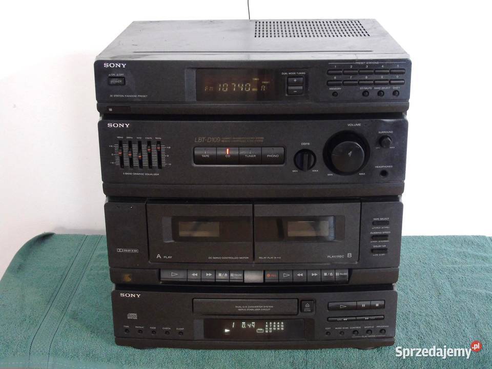 Wieża Sony LBTD109 mocna DOSTAWA Jasło