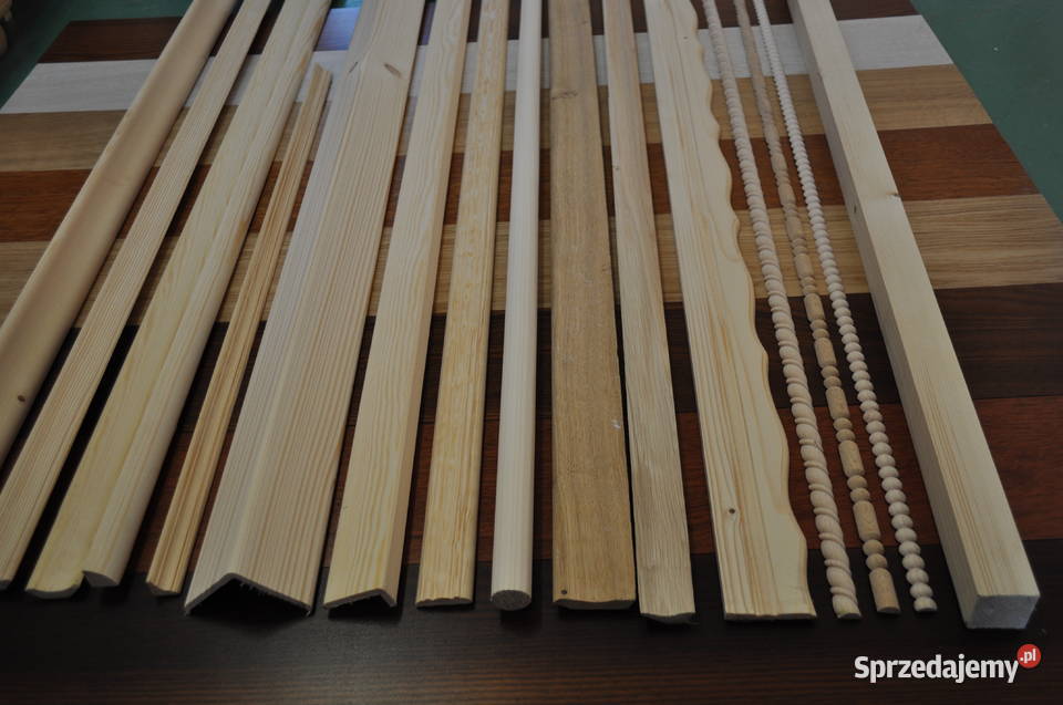 Listwy drewniane obrazowe